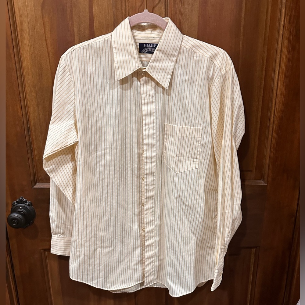 VNTG Men's Shirt by Stage‎ II - 151/2 34/35